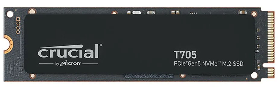 Crucial T705 2 TB NVMe SSD | PCIe 5.0 M.2 | bis 14.500 MB/s