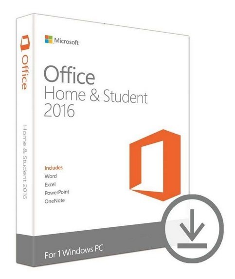 Microsoft: Office 2016 Home and Student, ESD