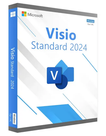 Microsoft Visio 2024 Standard ESD DE Windows