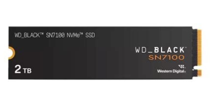 Western Digital WD_BLACK SN7100 NVMe M.2 2280 SSD 2 TB