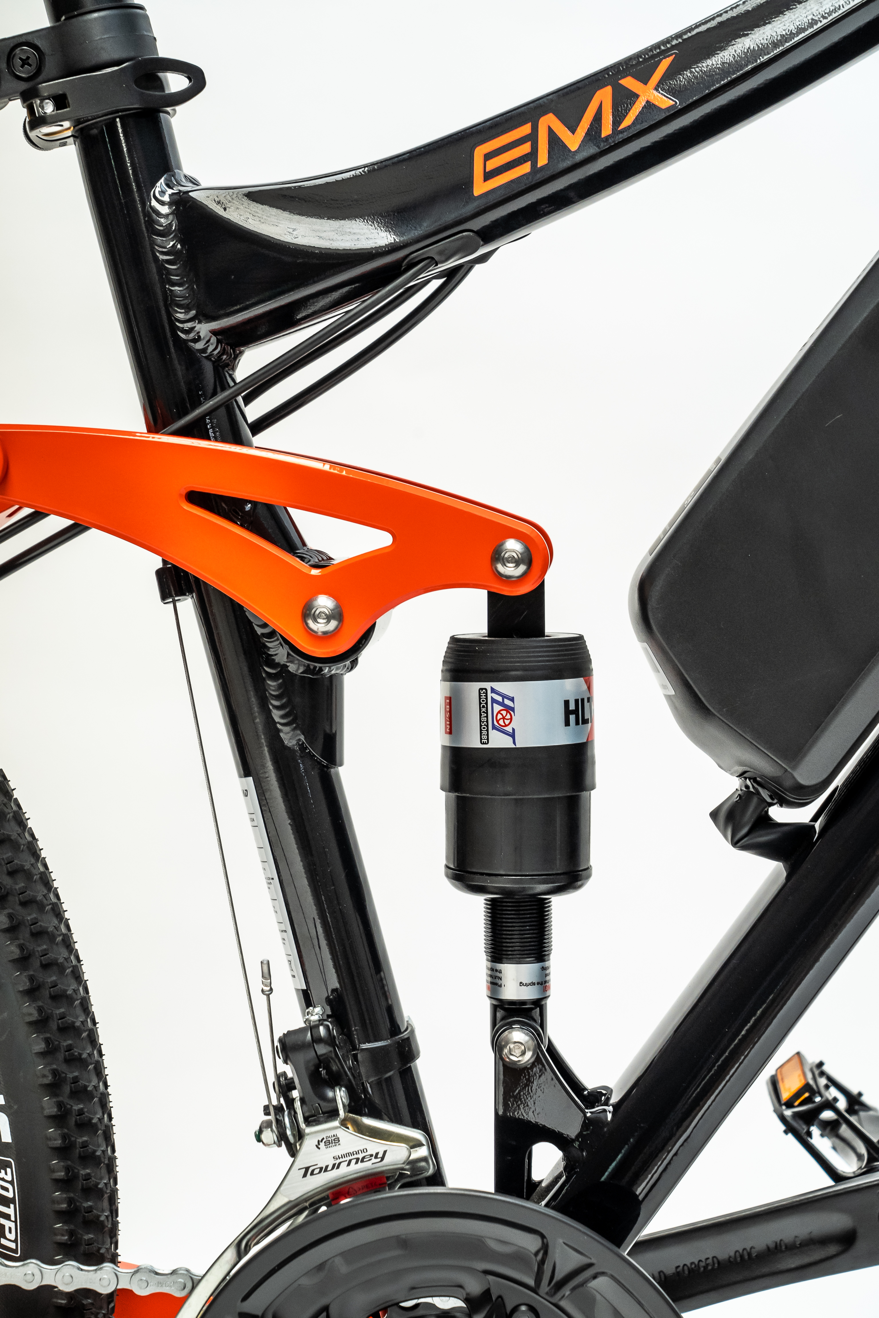 EMotorad EMX+ E-Mountainbike 27,5″ – 470 Wh Akku | Vollfederung | 250 W Heckmotor