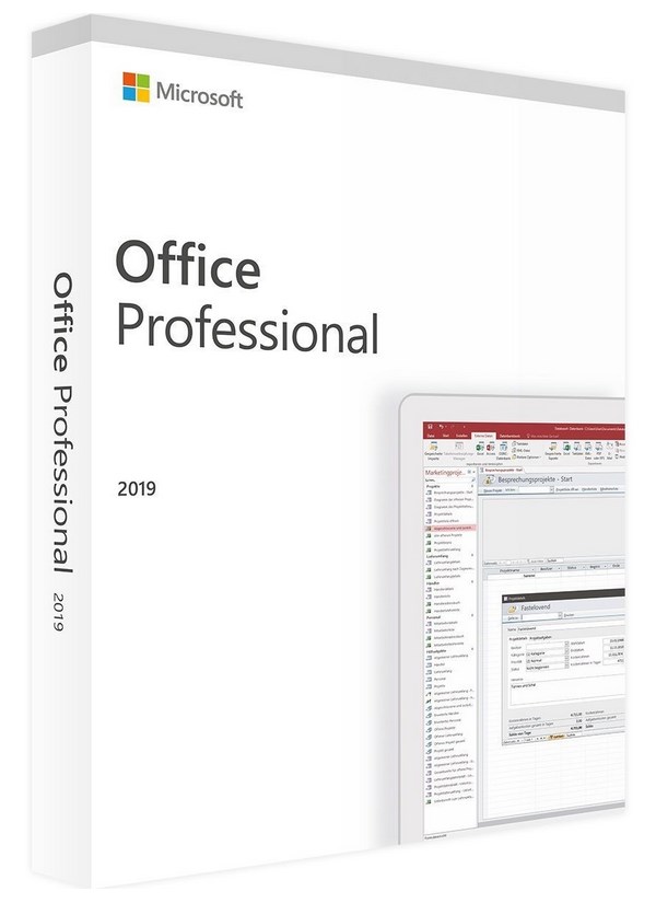Microsoft Office 2019,  Professional, ESD