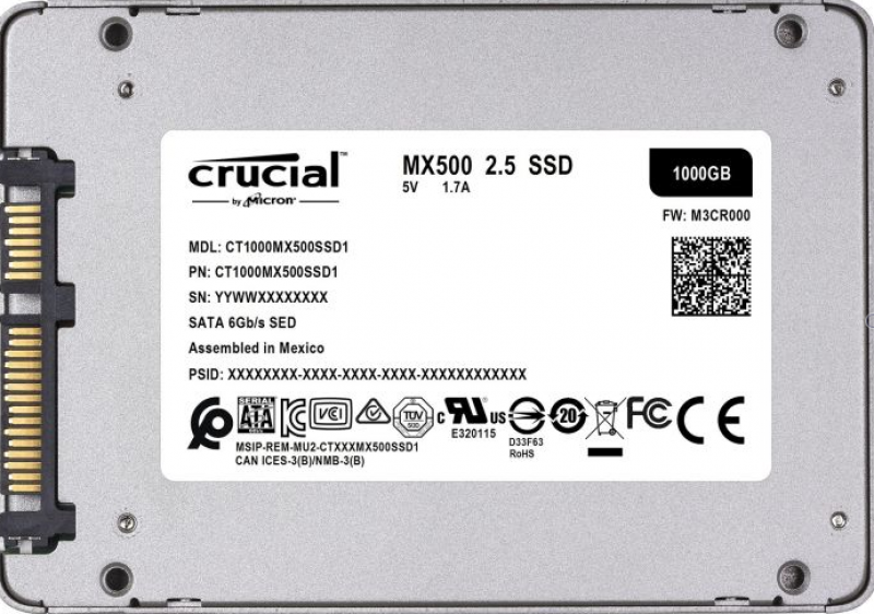 Ssd 1tb crucial mx500 ct1000mx500ssd1 обзор